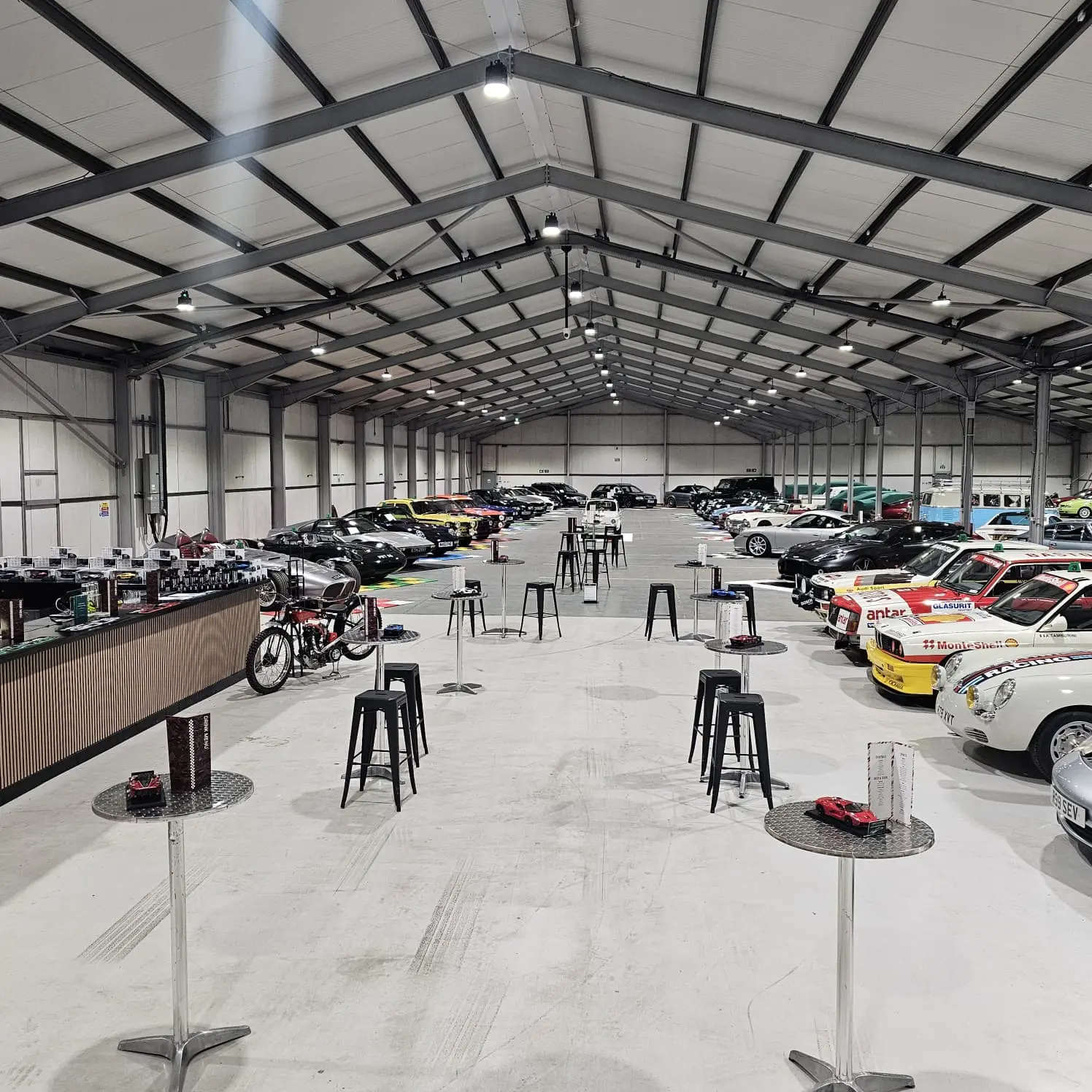 An elevated view across the North Northamptonshire venue